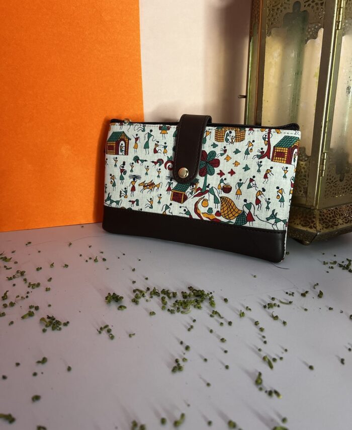 Handmade Tribal Art Fabric Purse