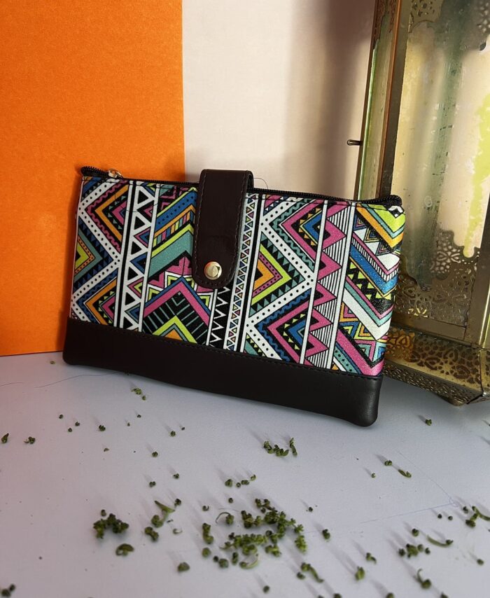 Handcrafted Tribal Design Clutch